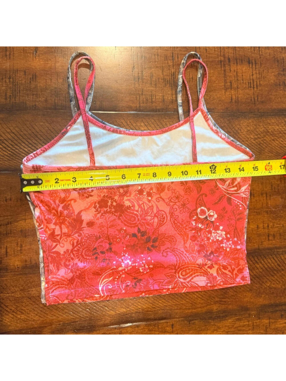 Lot of 2 Camouflage and Floral  Cami Crop Tops - Size XS - Picture 3 of 5